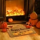 thumbnail image 5 of Tapetes de Entrada con Diseño de Calabaza para Halloween | Tapetes Antideslizantes para Baño | 39 X 60 Cm | Poliéster | Multicolor | Base Antideslizante | Alta Absorción de Agua | Lavable a Máquina |, 5 of 6