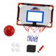 thumbnail image 3 of Aro de baloncesto,Aro de baloncesto de pared para niños,Aro de baloncesto plegable para puerta de habitación,Juguete de baloncesto con de baloncesto,Mini aro para colgar sobre Pequeño, 3 of 8