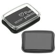 thumbnail image 1 of Large Stamp Pad, Washable Craft Ink Pad for Rubber Stamp Card Making Stamping Scrapbook Fingerprint Handprint Gray/Black, 1 of 6