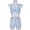 Blue, variant on Womens Rhinestone Lace Lingerie Set Spaghetti Strap Bralette With Matching Mid Rise Panties Adjustable Shoulder Straps Soft Lace Romantic Date Night Daily Fashion