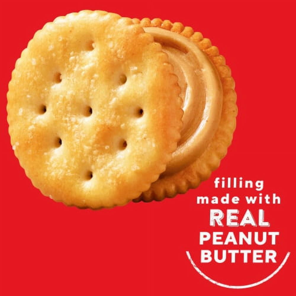 Pack of 2 - Ritz Peanut Butter Sandwich Crackers Snack Packs 11.04 oz