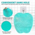 thumbnail image 3 of Bath Massage Pad Foot Massage Mat Shower Foot Washer Cleaner With Non-slip Suction Cups For Peel, 3 of 5
