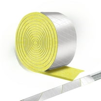 Pipe Insulation Wrap, 3" x 32.8' Outdoor Foam Foil Pipe Wrap Insulation Tape Self Adhesive Winter Freeze Protection Insulation Wrap for Outdoor Indoor Pipe Insulation Wrap Freezing Weather