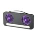 thumbnail image 2 of Xihbxyly Ventilador de Escritorio con Carga Usb, Ventilador de Escritorio de Doble Cabezal, Pequeño y Potente, Fácil de Limpiar, Ideal para Oficina, Dormitorio, Viajes, Regalo Perfecto, Diseño Único, 2 of 7