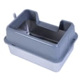 thumbnail image 1 of Caja de para Gatos de Acero inoxidable de 20 litros, Lados de Pared Alta, Caja de Para Gatos, Bandeja de Abierta en la Parte Superior, Inodoro para Gatos ca Pala Para Para, 1 of 7