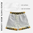 thumbnail image 6 of Yellow Black Blocks Boys Swim Trunks Boardshorts Swimsuit Quick Dry Board Shorts Bathing Suit 2-12T, 6 of 8