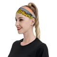 thumbnail image 3 of Daiia Horse Sunflowers printed Men's Performance Headband,Sports Headbands,Moisture Wicking Workout Headband, 3 of 9
