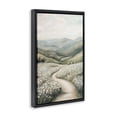 thumbnail image 2 of Stupell Industries Traditional White Wildflower Meadow Path Black Floating Frame Canvas Art, 17 x 25, by Petals Prints Design, 2 of 7