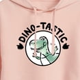 thumbnail image 3 of Toy Story - Dinotastic - Juniors Cropped Pullover Hoodie, 3 of 5