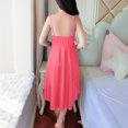 thumbnail image 5 of HomeGardon Nightgowns for Women,Summer Dresses Fashion Women V-Neck Casual Solid Sleeveless Sleepshirts Dress, 5 of 6