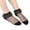 Black, variant on Women's Ballet Flat Socks Lace Trim Short Stockings Non- Boat Footwear for Casual Comfort White,One Size