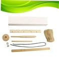 thumbnail image 6 of OATIPHO Double Drill Fire Starter Kit Natural Wooden Friction for Camping Use, 6 of 8