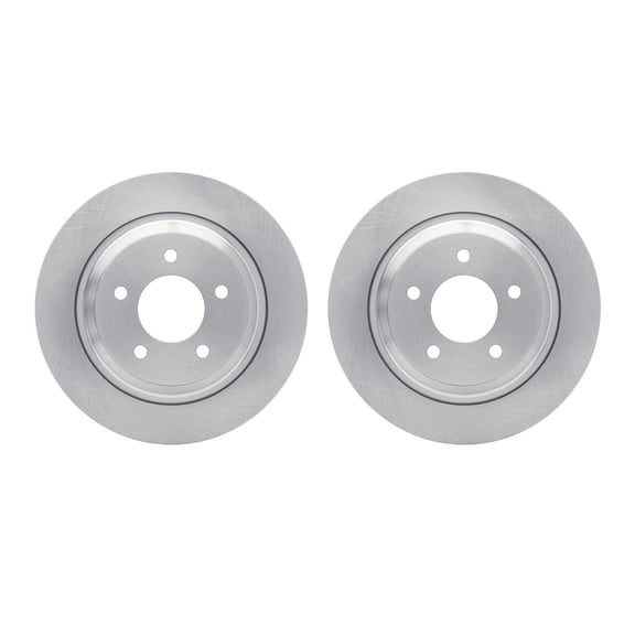 Dynamic Friction Company Rear Brake Rotors 6002-80064