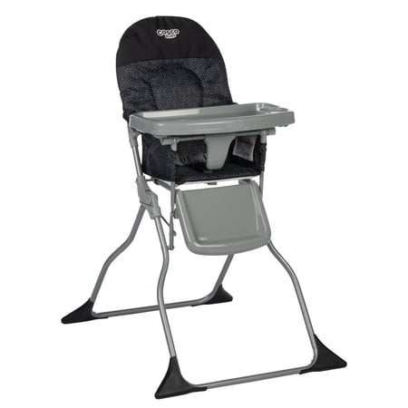 COSCO KIDS SIMPLE FOLD HIGH CHAIR, BLACK
