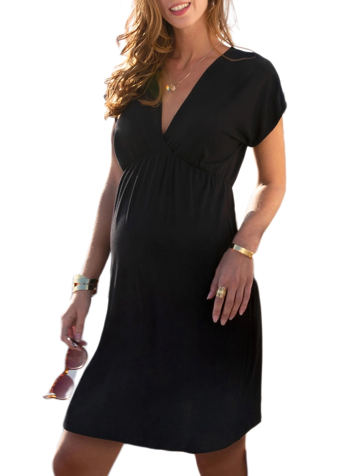 short gown for pregnant women