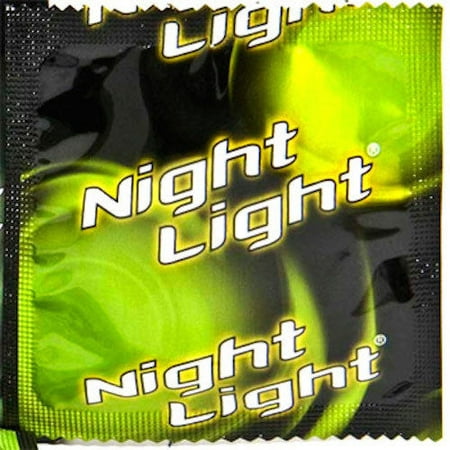 GLOW IN THE DARK CONDOM NIGHT LIGHT LUBRICATED CONDOMS LATEX BULK (Best Condom For First Night)