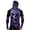 Purple, variant on Men's Sun Protection Hoodie Shirt Fishing Shirts for Men Quick-Dry, Breathable Comfort Long Sleeve 3d Skull Motorcycle Riding Rash Guard with Face Cover for Outdoor Hiking, Swimming and Running