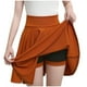 thumbnail image 2 of ICHUANYI Clearance Women Fashion High Waist Solid Mini Pencil Skirt Hip Slim Sexy Short Skirt(Orange, S) ICHUANYI WER2023080701003, 2 of 5