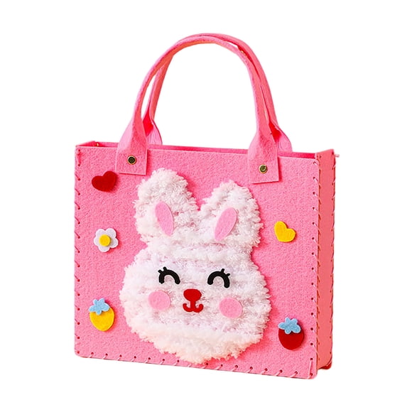 Hearth & Gear DIY Embroidery Doll Set Cartoon Animal Sewing Craft Kit Handbag Material Pack Get A Cute Bag Handmade Anxiety for Teens Fractiles-7 Preschool Learning Circuit Maze Jr Game for Toddlers
