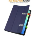 thumbnail image 2 of Case for Samsung Galaxy Tab S10 Lite / S10 FE / S9 FE 10.9 Inch, Slim Smart Cover Lightweight Hard Shell Protective Cover with Multi-Angle Stand, Universal Stylus Pen, 2 of 7