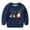 Blue, variant on Wancir Baby Toddler Boys Christmas Sweater Kids Girls Knit Pullover Sweatshirt Long Sleeve Crew Neck Tops