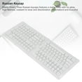 thumbnail image 3 of 132 Key Russian Keyboard Keycap, Matte Keycap, OEM Profile, Compatible with Most 61 62 64 68 84 87 104 108 Key Mechanical Keyboards, Easy Installation, 3 of 7
