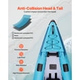 thumbnail image 3 of KFFKFF 2-Person Inflatable Kayak with 700LBS Weight Capacity for Recreation, 3 of 9