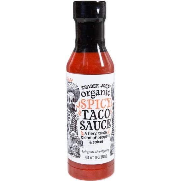 Trader Joe's Organic Spicy Taco Sauce 13 oz.