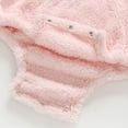thumbnail image 6 of TOOYOU Girls Jumpsuit Long Sleeve Rabbit Ears Hooded Romper Bodysuits Child Lively Playwear Size 18-24 Months ,Light Pink, 6 of 7