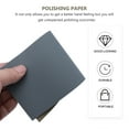 thumbnail image 5 of WESIEVYA 25Pcs Sandpaper for Metal and Wood with Dry Abrasive Paper 9.1x3.7in, 5 of 8
