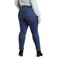 thumbnail image 3 of Jack David Black Womens Plus Size Stretch Soft Butter Skinny Premium Denim Jeans Pants, 3 of 4