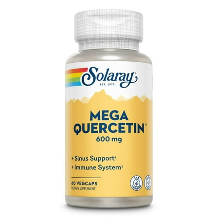 Solaray Mega Quercetin -- 60 Vegcaps