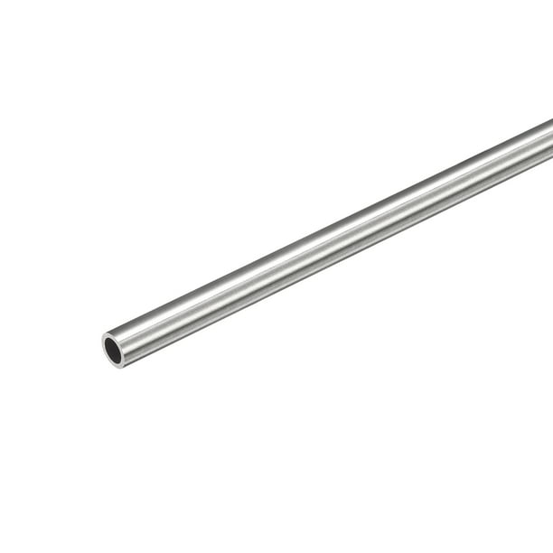 Uxcell Tubos Capilares de Acero Inoxidable 304, Tubos Metálicos para Maquinaria Industrial 5mm x 0.7mm 1