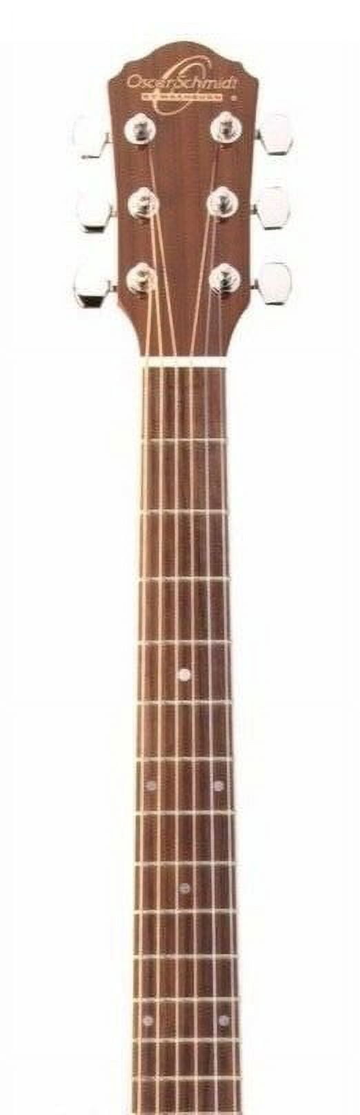 Oscar Schmidt OG10CE Concert Acoustic Electric Guitar Yellow Sunburst OG10CEFYS