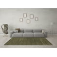 thumbnail image 3 of Ahgly Company Indoor Rectangle Abstract Brown Contemporary Area Rugs, 4' x 6', 3 of 4