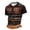 Brown^0721V&10, variant on Fabrcox S-4XL Men's Short Sleeve Polo Shirts Color Block Men's Golf Shirts Striped Lightweight Casual Athletic Sports Big and Tall Men's Shirts Khaki XL