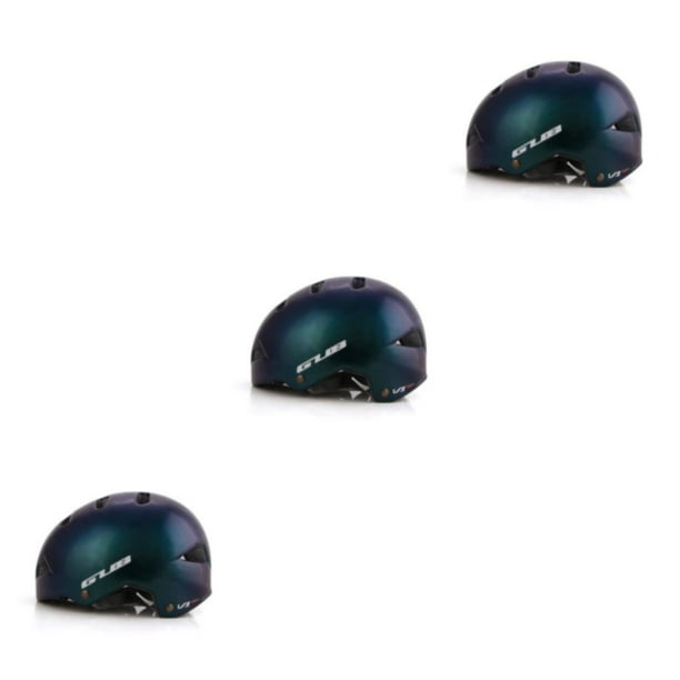 Naiovety Casco de ciclismo Hombre Mujer Cascos resistentes a impactos Sombrero transpirable multifuncional para accesorios Scooter Azul M Type1 NO1