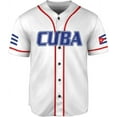 thumbnail image 2 of Personalized Cuba Baseball Shirt, Cuban Flag Jersey for Men and Women (S), 2 of 4