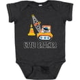 thumbnail image 3 of Inktastic Little Brother Construction Truck Boys Boys Baby Bodysuit, 3 of 5