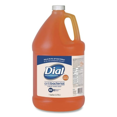 Dial Professional Gold Antimicrobial Soap, Floral Fragrance, 1gal Bottle