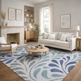 thumbnail image 6 of Addison Rugs Mayfield Premium Machine Washable Transitional Stripes Silver Rectangle Rug, 10' x 14', 6 of 6