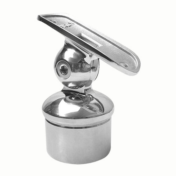 Renovators Supply 2 in Bar Rail Swivel Bracket Tubing Holder Stainless Steel Fits 2in OD