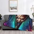 thumbnail image 5 of Lsque Chucky Print Flannel Throw Blanket, Ultra-soft Blanket for Bed, Couch, Car, Hypoallergenic Anti-pilling blanket-60"x50", 5 of 8
