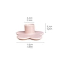 thumbnail image 5 of Gieenan Ceramics Flower Shape Taper Candle Holder Candlestick Seasonal Tabletop Decors, 5 of 16