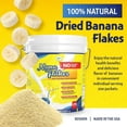 thumbnail image 5 of Nana Flakes 100% Pure Banana Flakes Medical Food Powder - Decrease Fat Intake & Natural Remedy for Diarrhea & Heart Burn - Great Source of Protein & Fiber (Banana, Four Pound Tub), 5 of 7