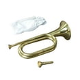 thumbnail image 2 of Trompeta, , trompeta de caballería, instrumento musical de cobre dorado, instrumento de viento metal para presentaciones de principiantes,, 2 of 8