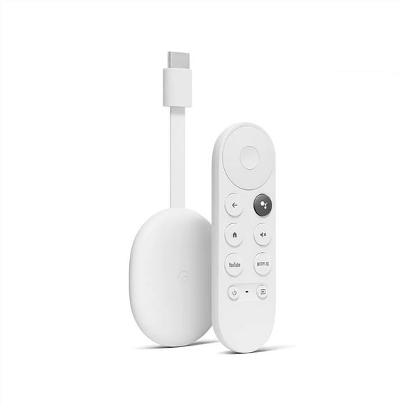 Chromecast Con Google Tv Hd Color Blanco Color Blanco Tipo De Control Remoto De Voz Chromcast HD