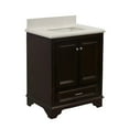 thumbnail image 2 of Nantucket 30" Bathroom Vanity with Chocolate Cabinet and Quartz Top, 2 of 5