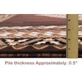 thumbnail image 3 of Handcraft Rugs, Southwestern 5' x 7' Rug Navajo Native American Inspired Modern Faded Tribal Floorcover Area Rugs Brown Beige and milticolor, 3 of 8