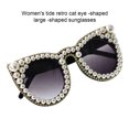 thumbnail image 3 of Qarigey PC Protección Gafas de sol vintage para mujer - Gafas de sol de marco ligero de moda para mujer Lentes, 3 of 6